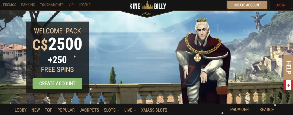 King Billy Casino Reviews
